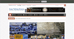 Desktop Screenshot of keeptalkinggreece.com