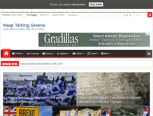 Tablet Screenshot of keeptalkinggreece.com